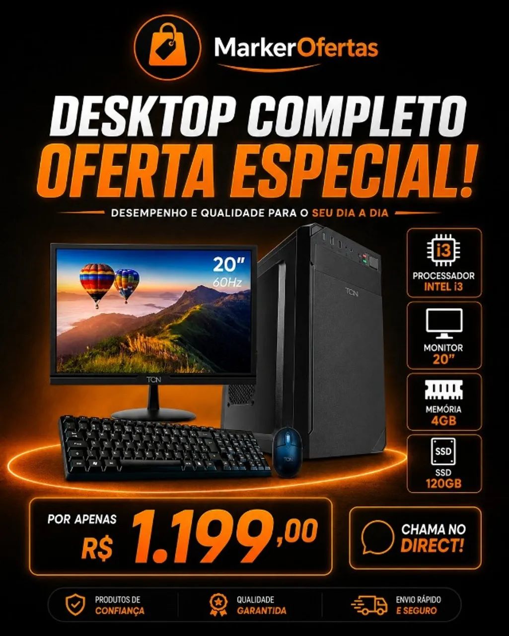 Desktop completo! Oferta Especial!