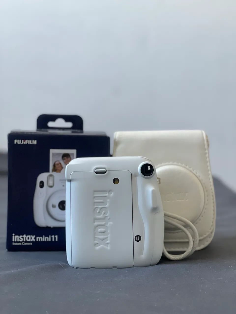Câmera Instax Mini 11 Branca + Case Protetora Original - Foto 5