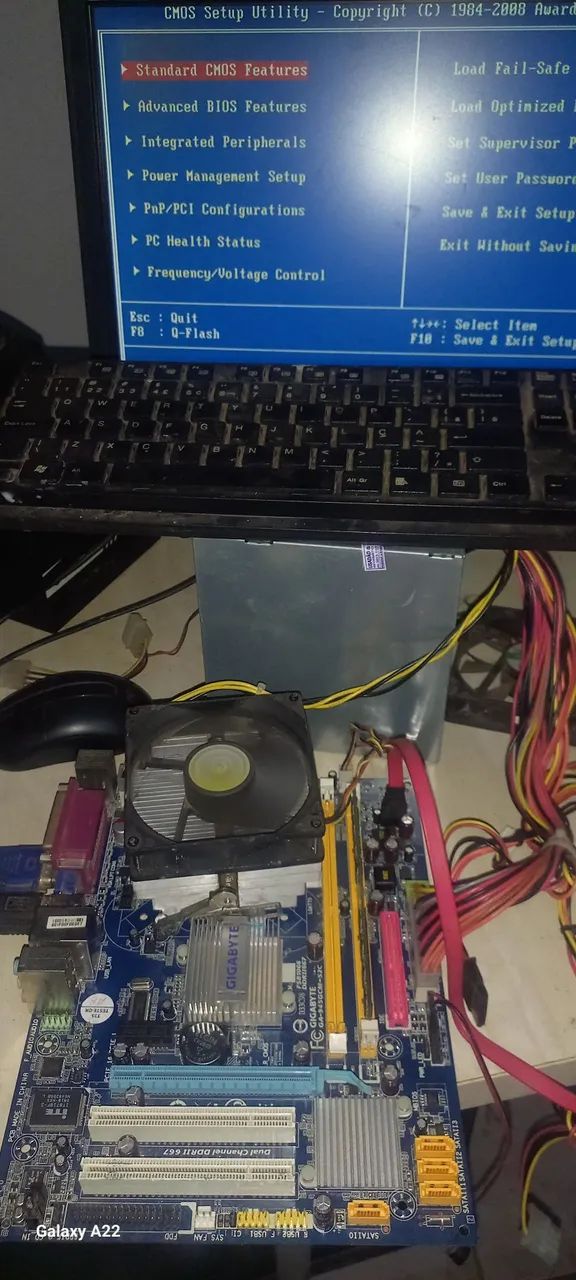 Placa Mãe ddr2 Funcionando  - Foto 5