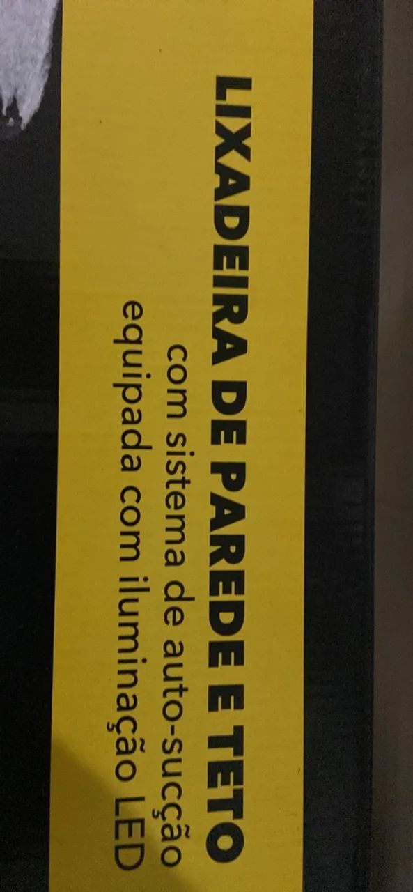 Lixadeira de parede e teto