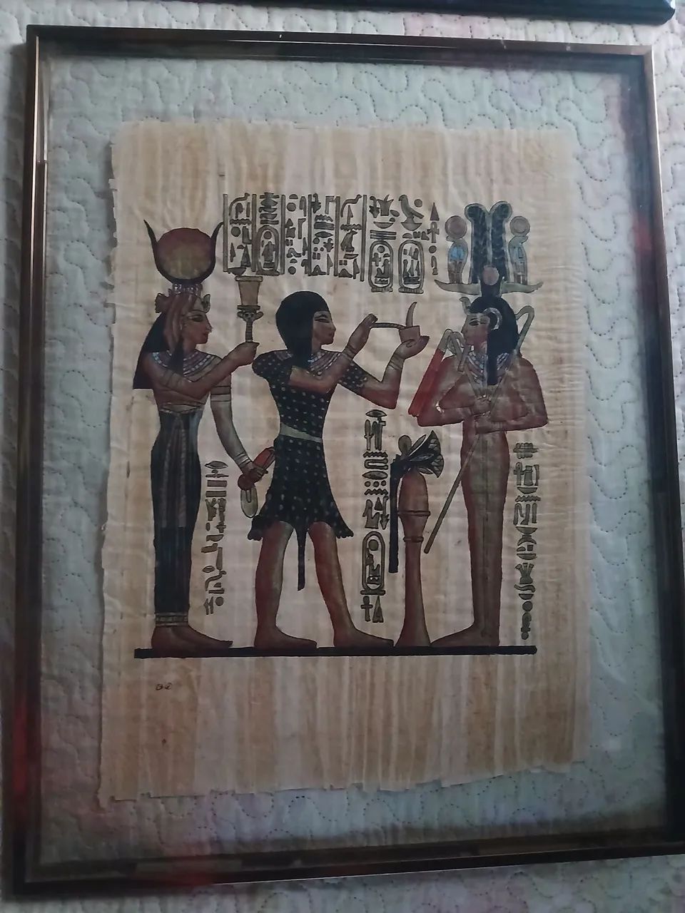 Quadro papiro egipcio antigo - Foto 5