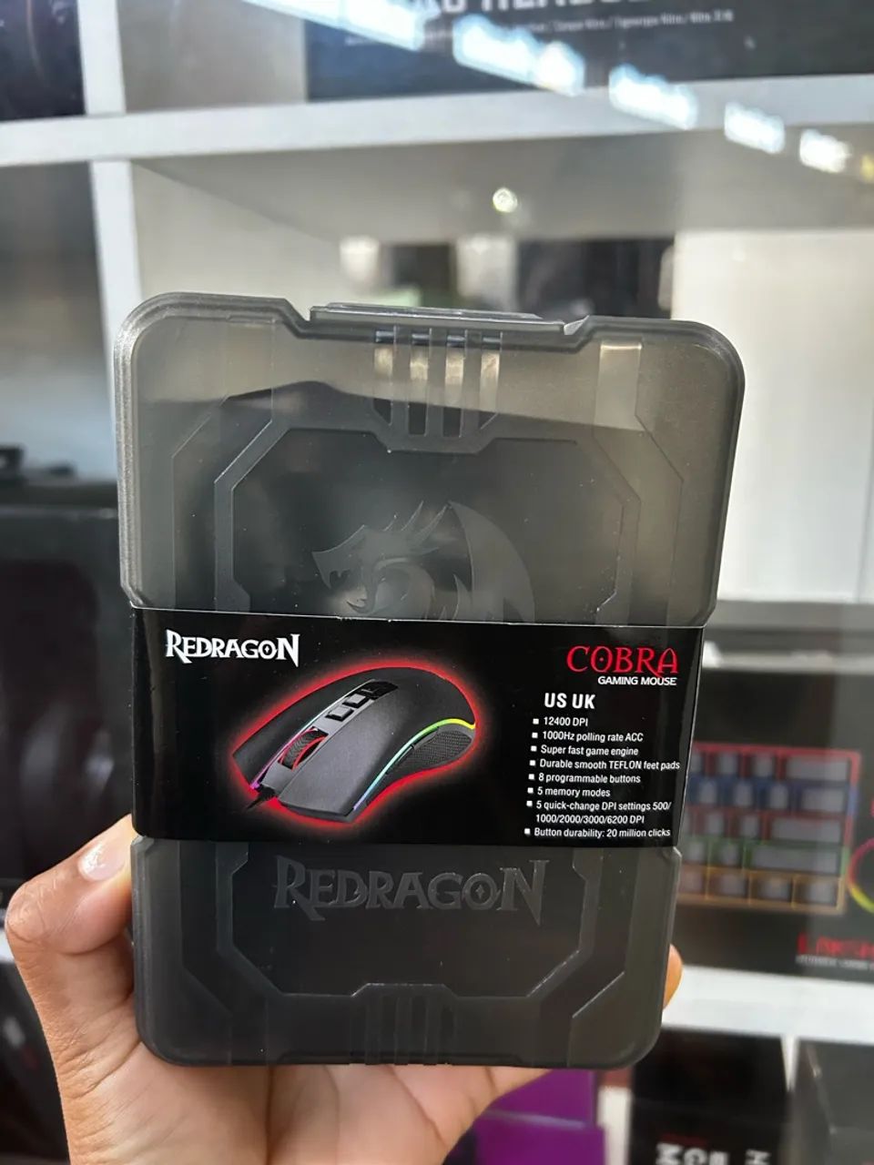 Mouse gamer Redragon cobra  - Foto 2