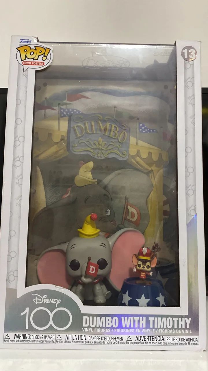 Funko Pop  Movie Pôster Dumbo with Timothy #13