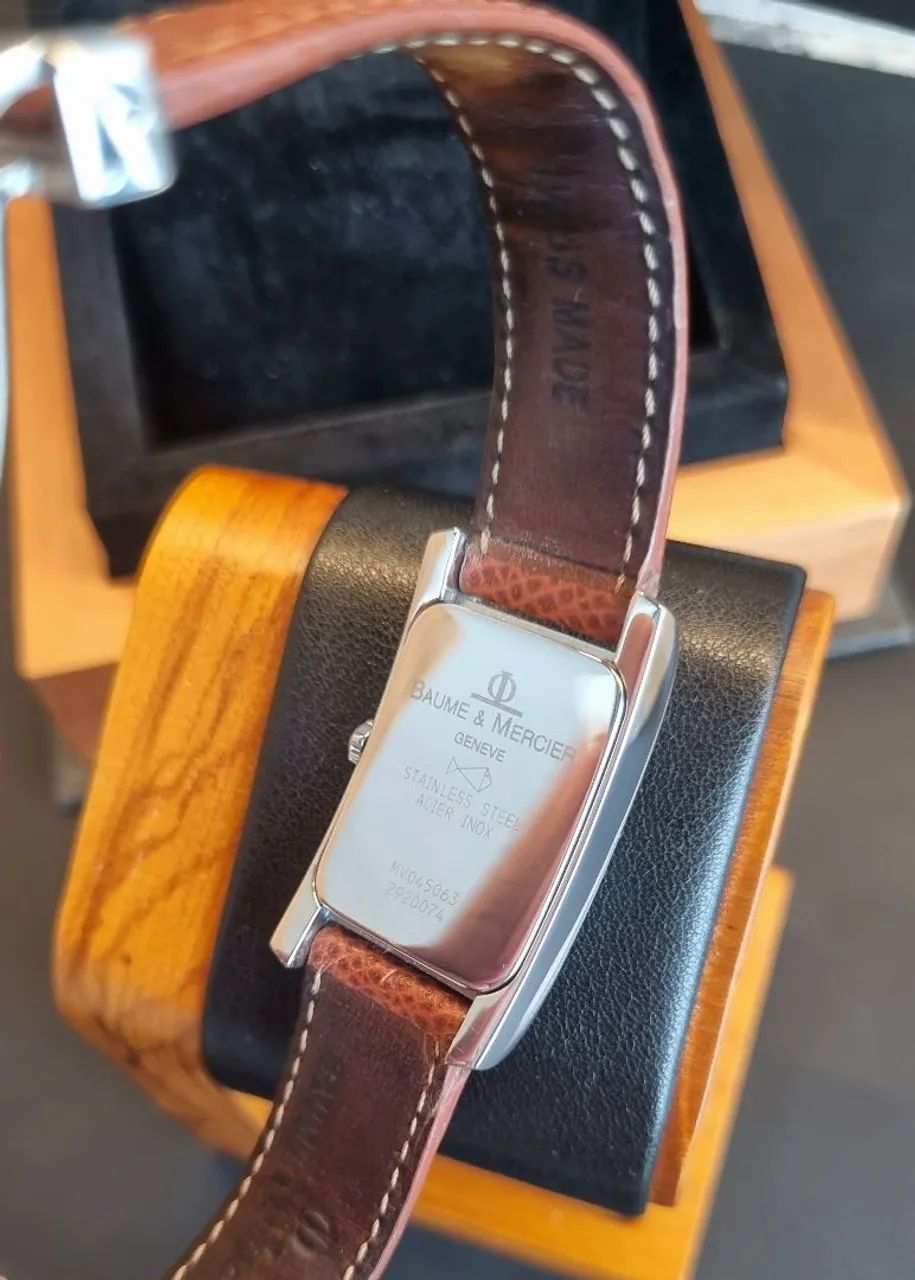 Relógio Baume & Mercier Tank Quartzo (Fullset) - Foto 3
