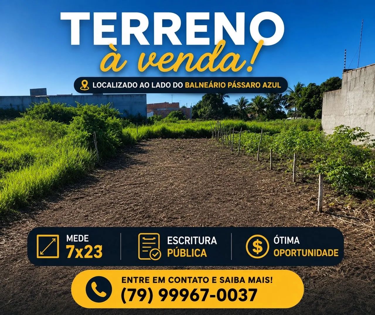 Vendo este terreno 
