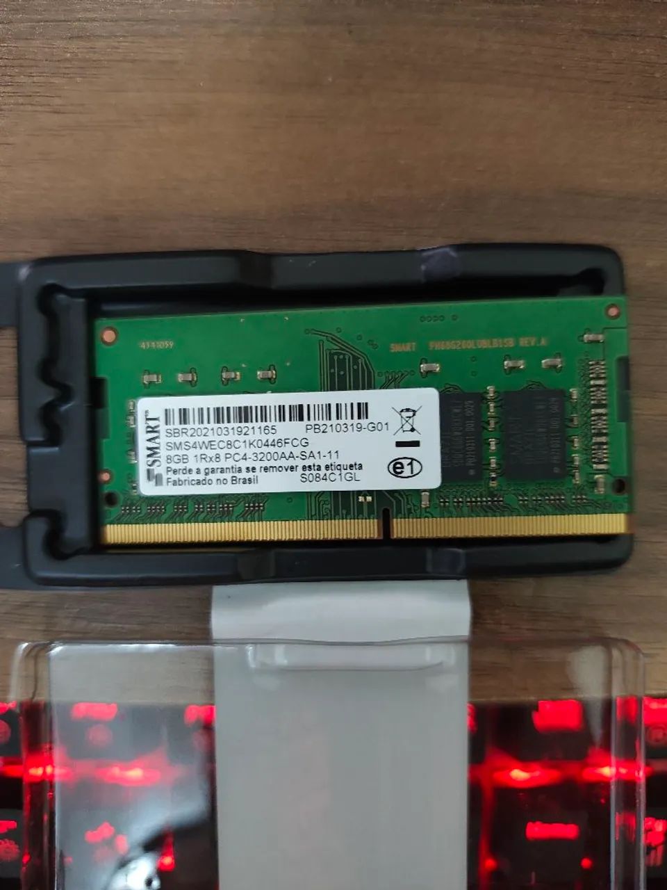 Memória Ddr4 Notebook 8gb 3200mhz