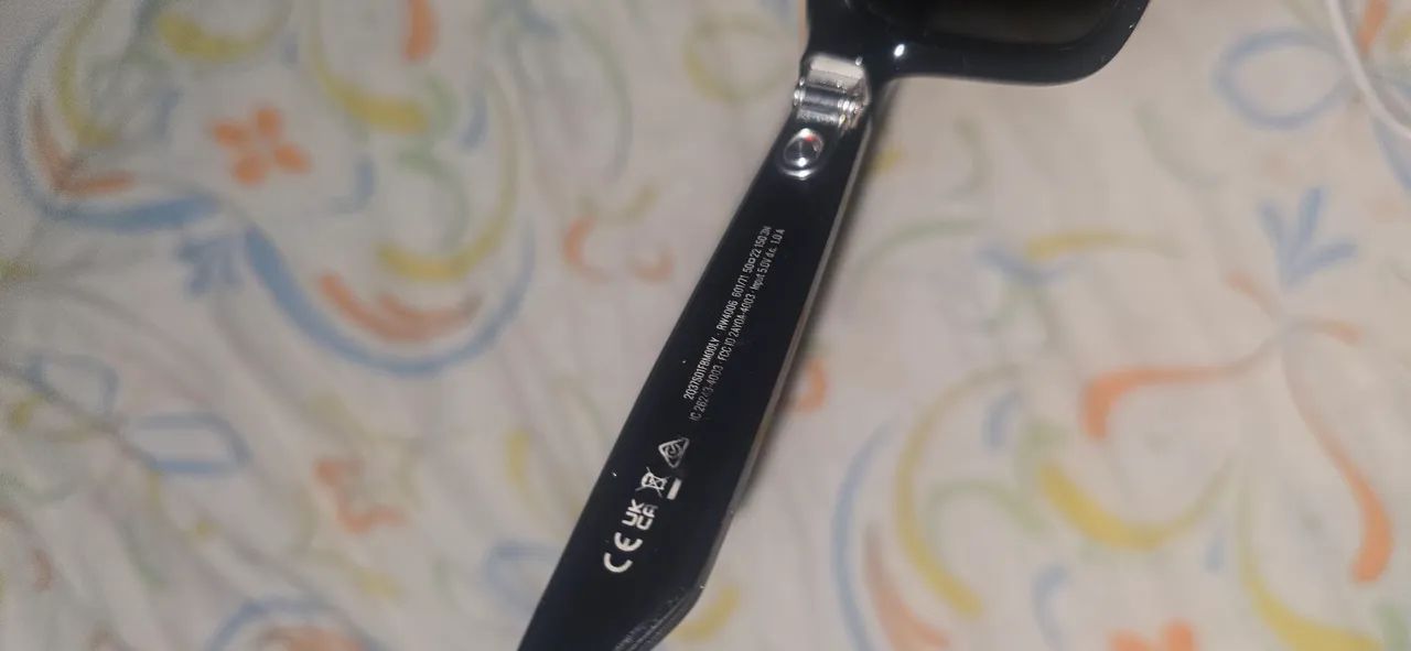 Oculos de sol Rayban meta wayfarer RW4006 com case original  - Foto 3