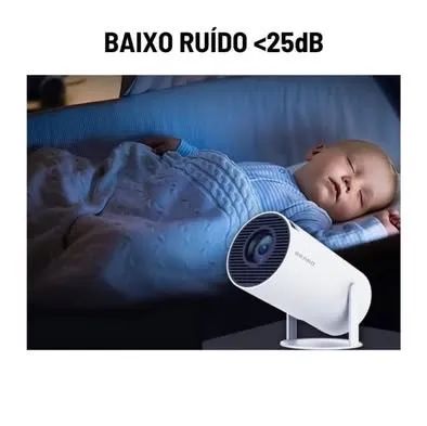 Projetor HY300 com controle remoto - Foto 3