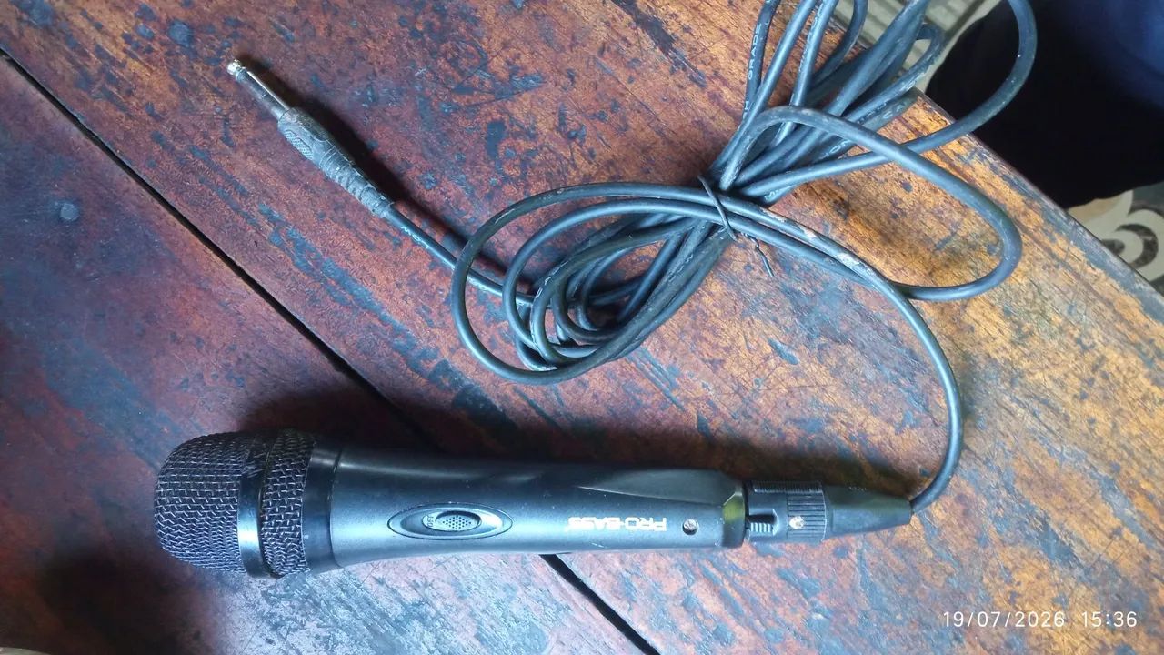 Microfone com fio  - Foto 3