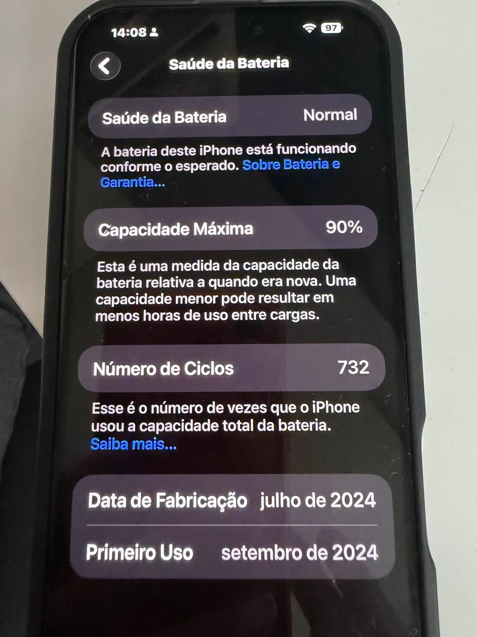 iPhone 16 pró max 256 Gb 