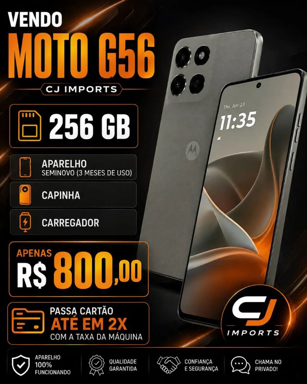 MOTO G56 256GB - Foto 4