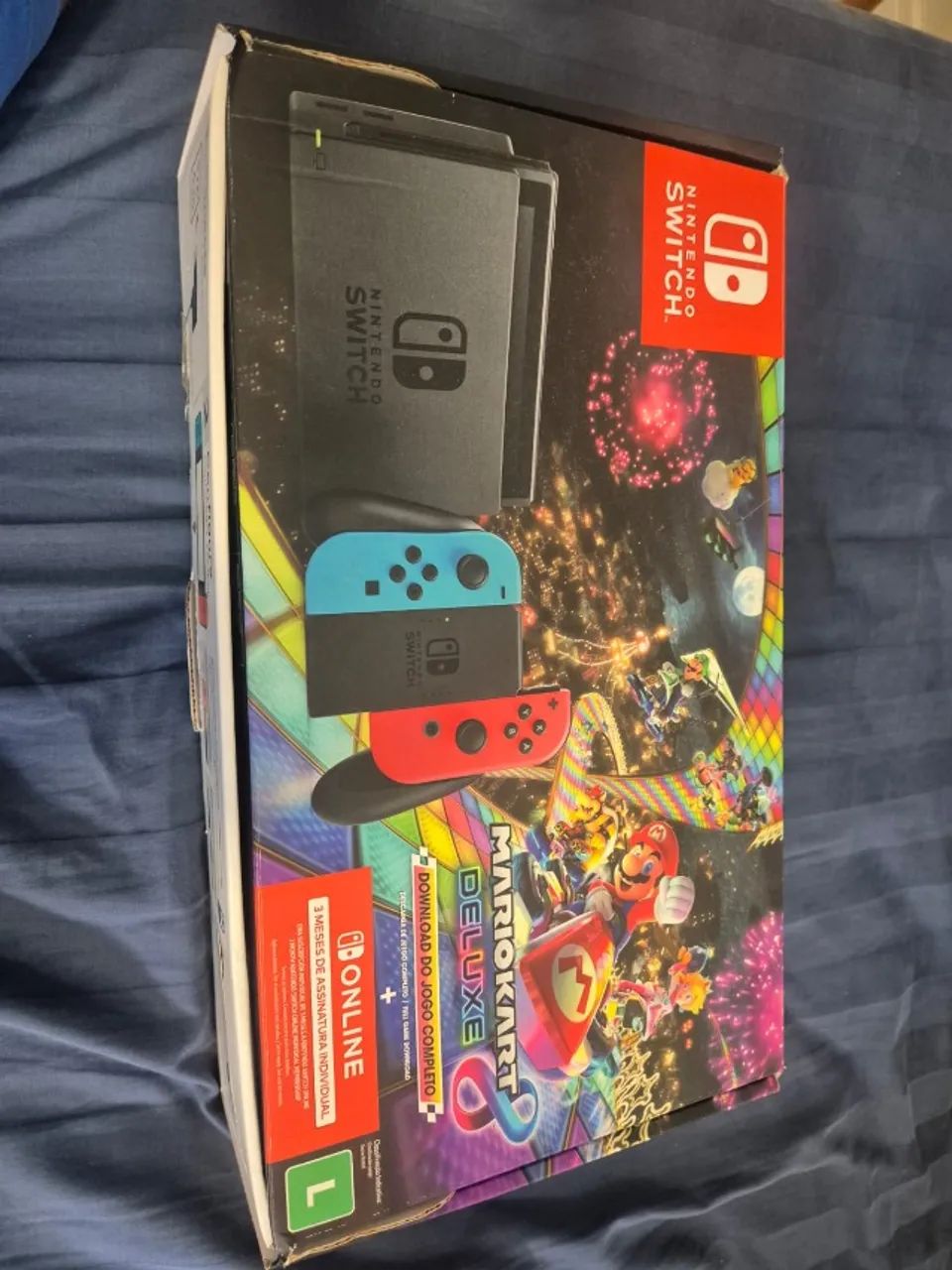 Nintendo Switch V1 Completo + Caixa Original - Foto 3