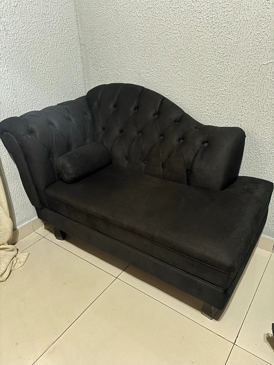Sofá divã chaise namoradeira