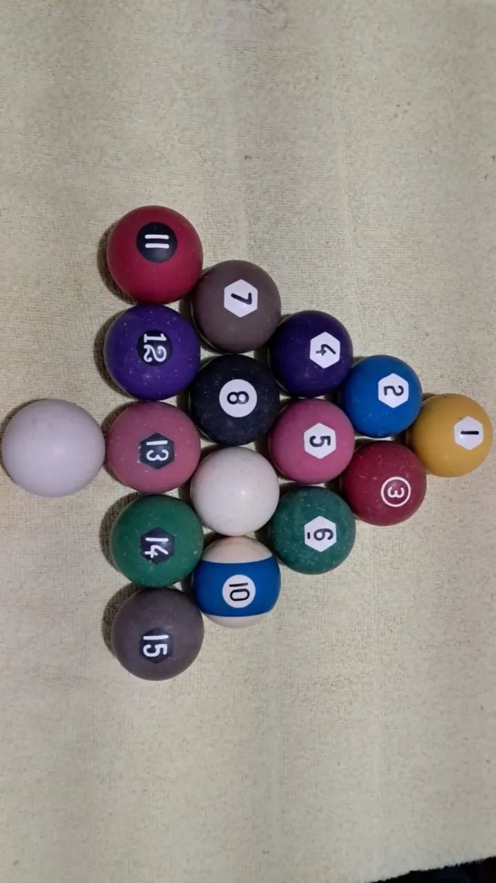 Jogo Bolas Bilhar (Falta Bola 9) - Foto 2