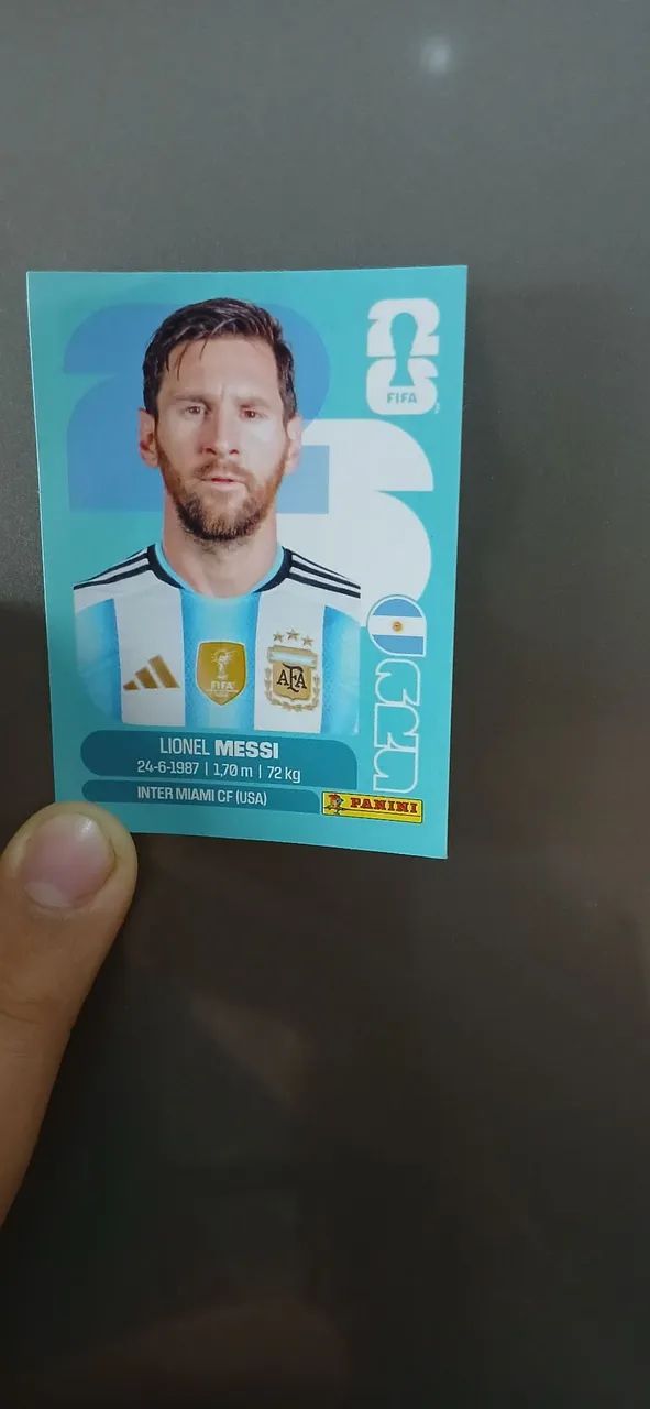 FIGURINHA DA COPA 2026