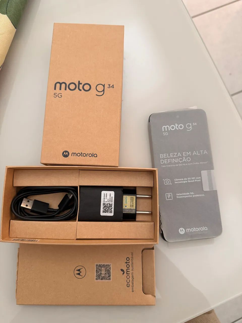MOTO G34. 5G na caixa - Foto 2