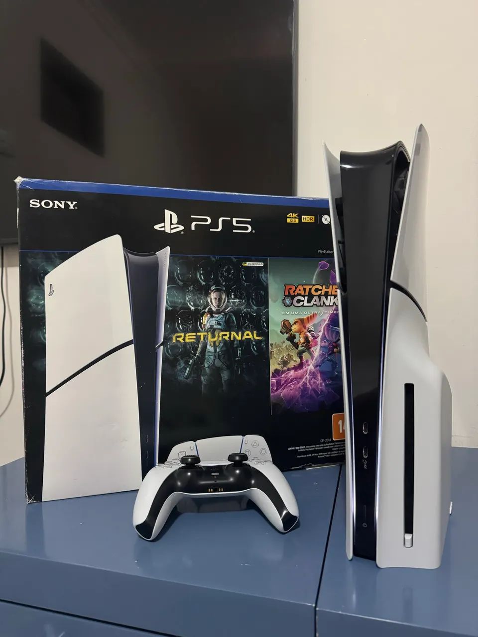 Ps5 slim com leitor de disco