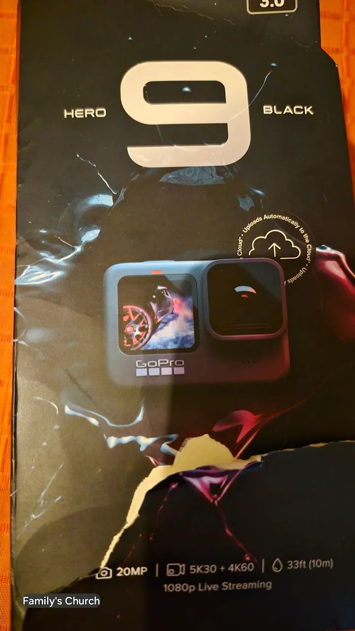 GoPro Hero 9 Back novinha 