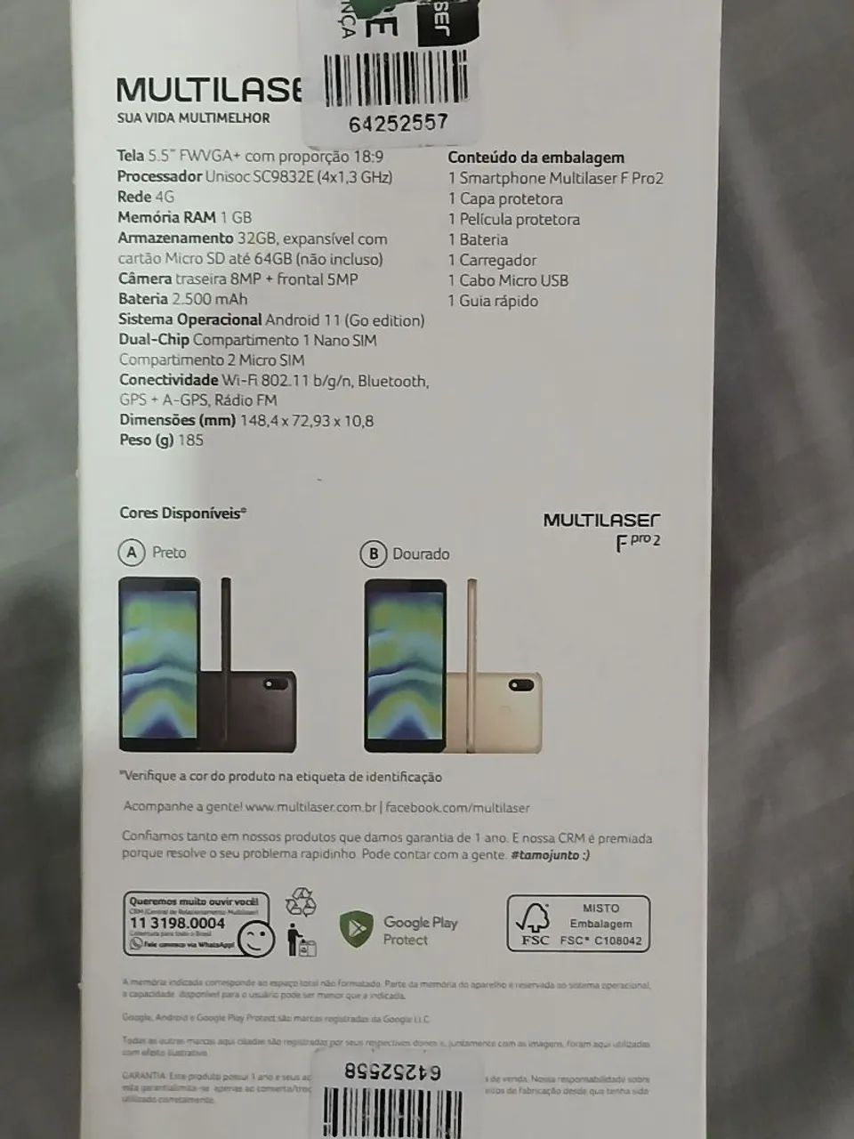 Celular multilaser f pro 2 - Foto 3