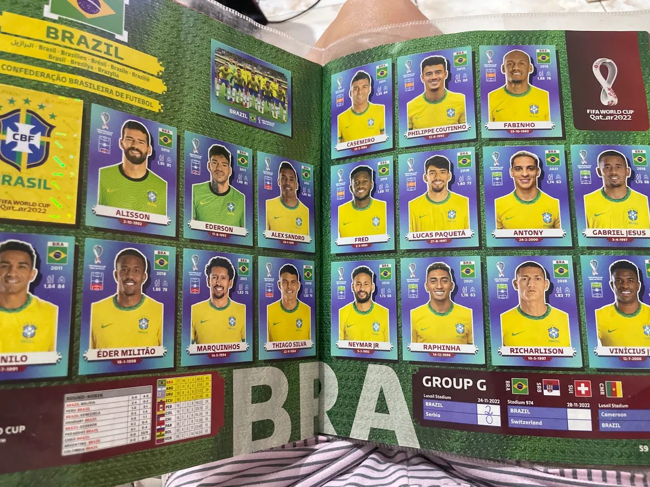 ÁLBUM COPA DO MUNDO 22 COMPLETO  - Foto 3