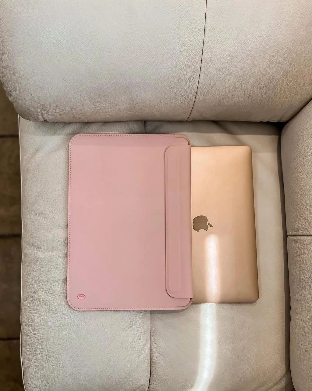 Capa Case Wiwu para Notebook de até 12 Polegadas Rosê