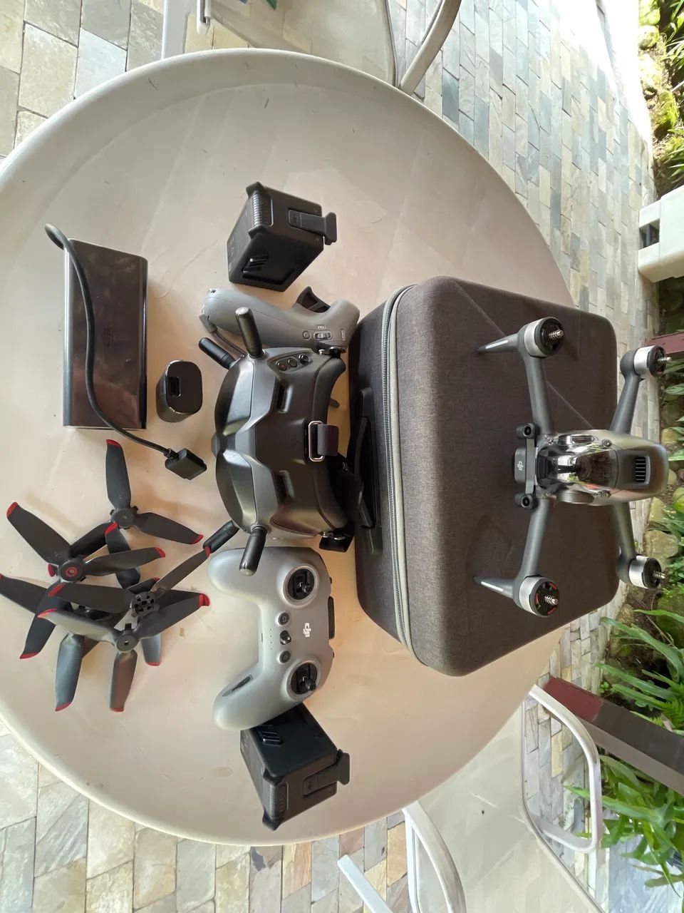 Drone DJI FPV, novíssimo, completo, com pouco uso! Atualizado! - Foto 2