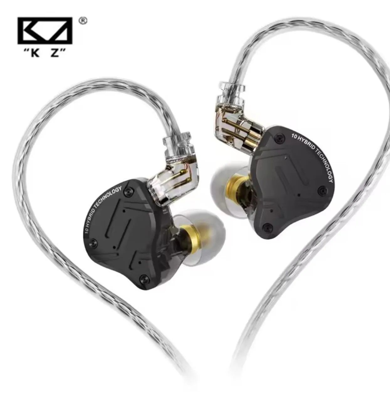fone KZ ZS10PRÓ X com mic - Foto 3