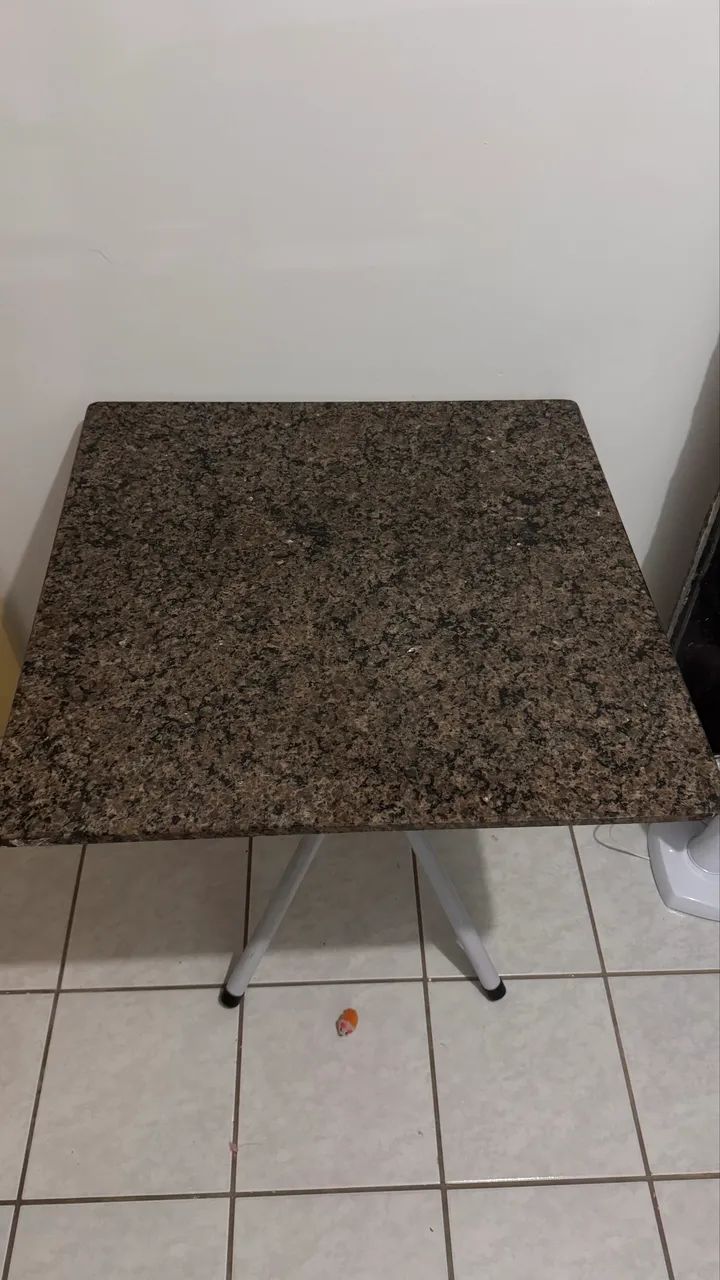 Mesa com tampo de pedra mármore  - Foto 3