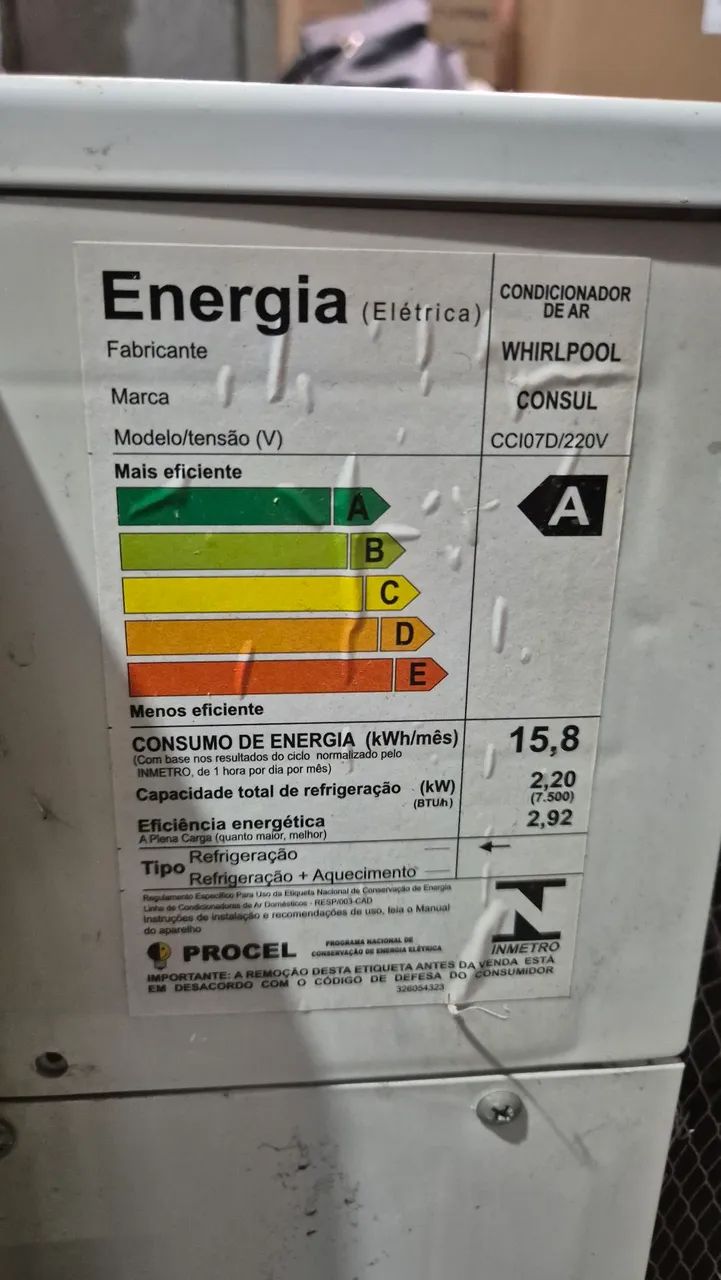 Ar-condicionado Consul 7500 BTU - Foto 3