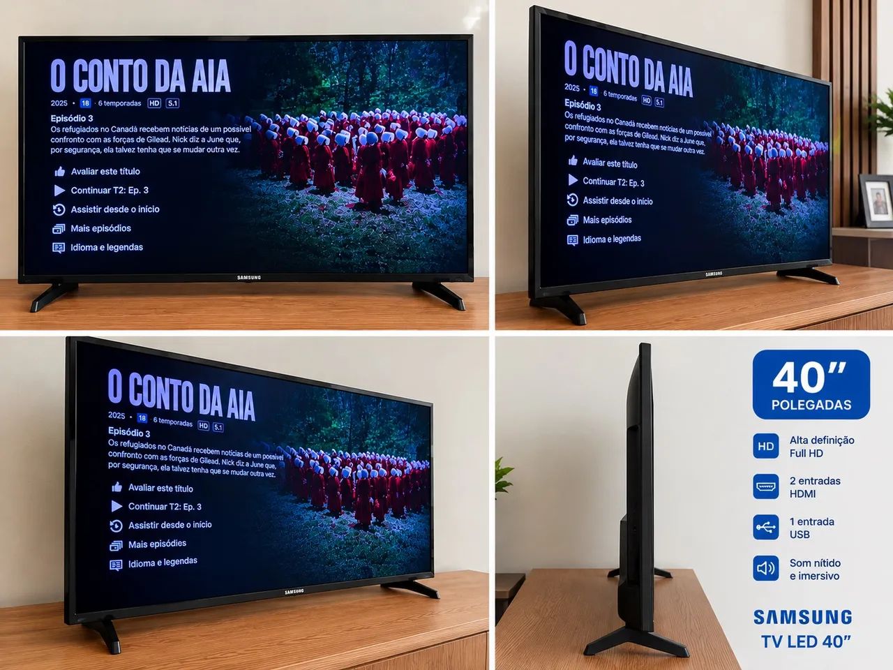 Vendo TV SAMSUNG de 40 polegadas  - Foto 3