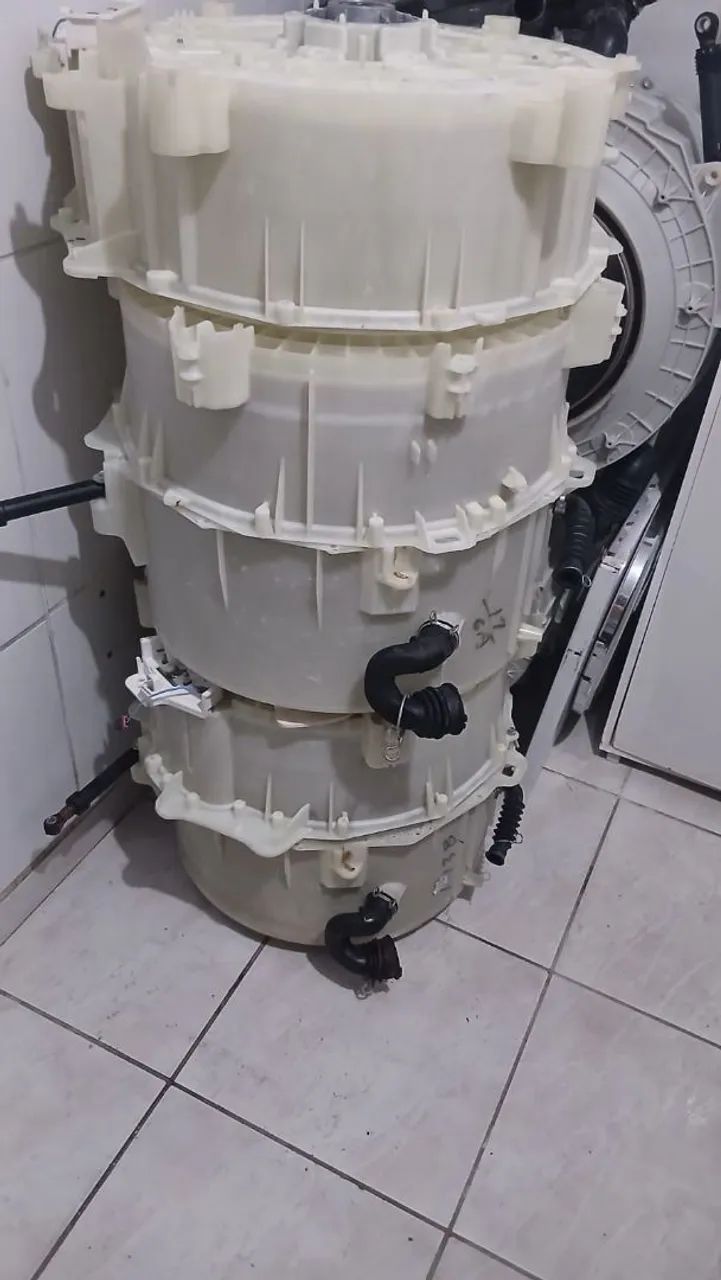 Tanque traseiro e frontal de lava e seca LG E SAMSUNG 