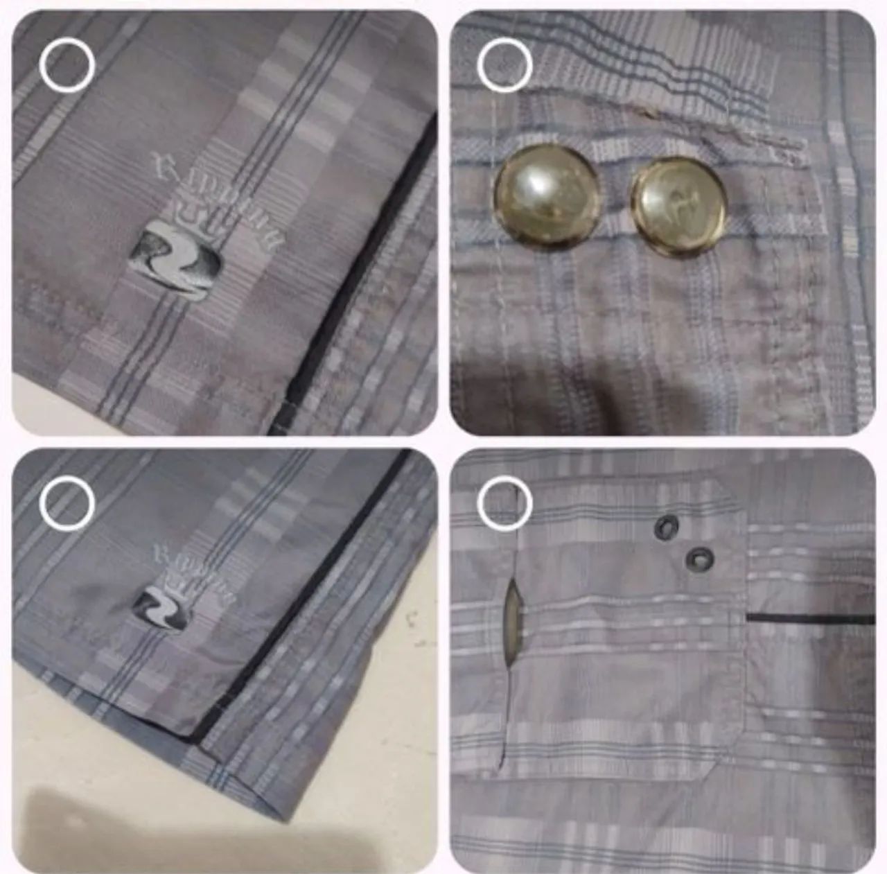 Bermuda Rip Coast Cinza  - Foto 5