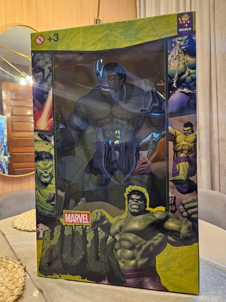Boneco do hulk 