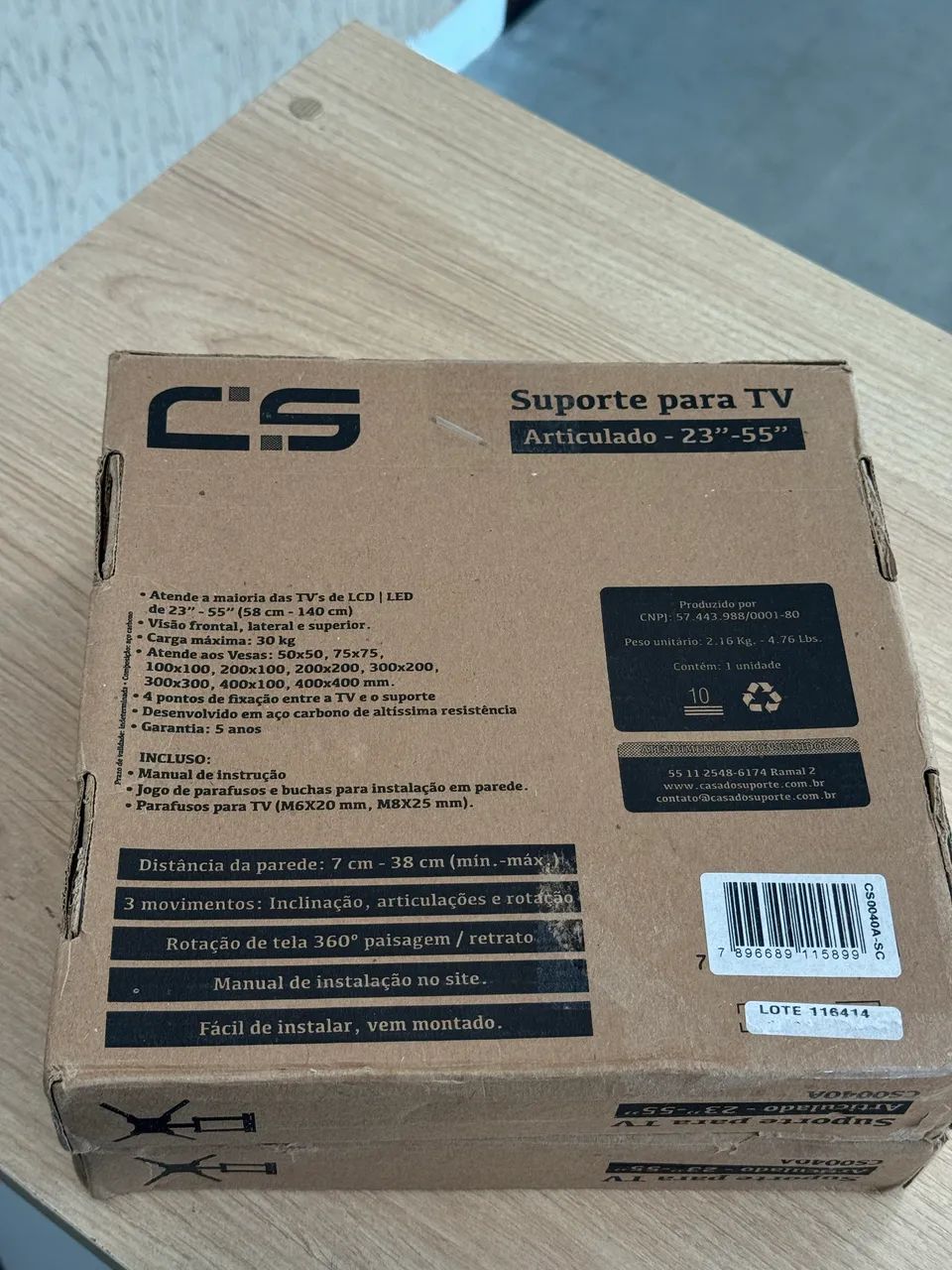Suporte articulado para TV de 23 polegadas até 55 23?-55? - Foto 4