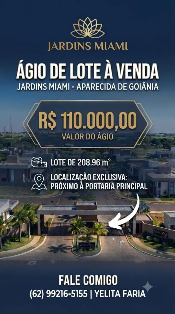 Ágio de Lote - Jardins Miami