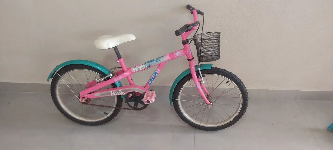 Bicicleta Caloi Barbie Aro 20
