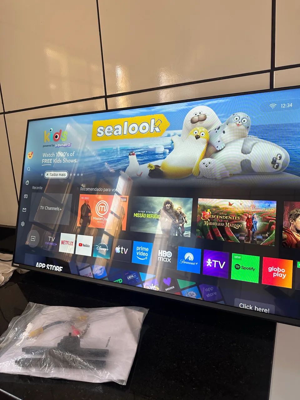 Tv smartv semi nova Toshiba 43, - Foto 3