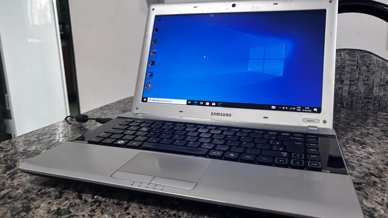 Notebook samsung rv411 i5 460m de 2.4 ghz com Ssd 120 com com 6gb windows 10 e office 2024 - Foto 2