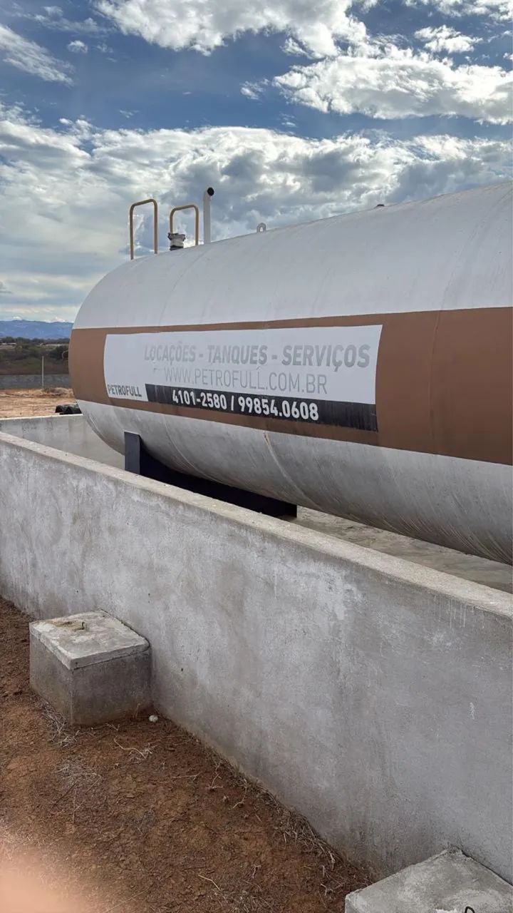 Tanque de combustível com bomba completa, capacidade para 15m3. Pouco usado - Foto 3