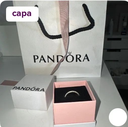 Anel brilhante Pandora Me