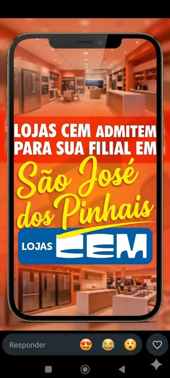 Vaga de emprego para Vendedor Interno.