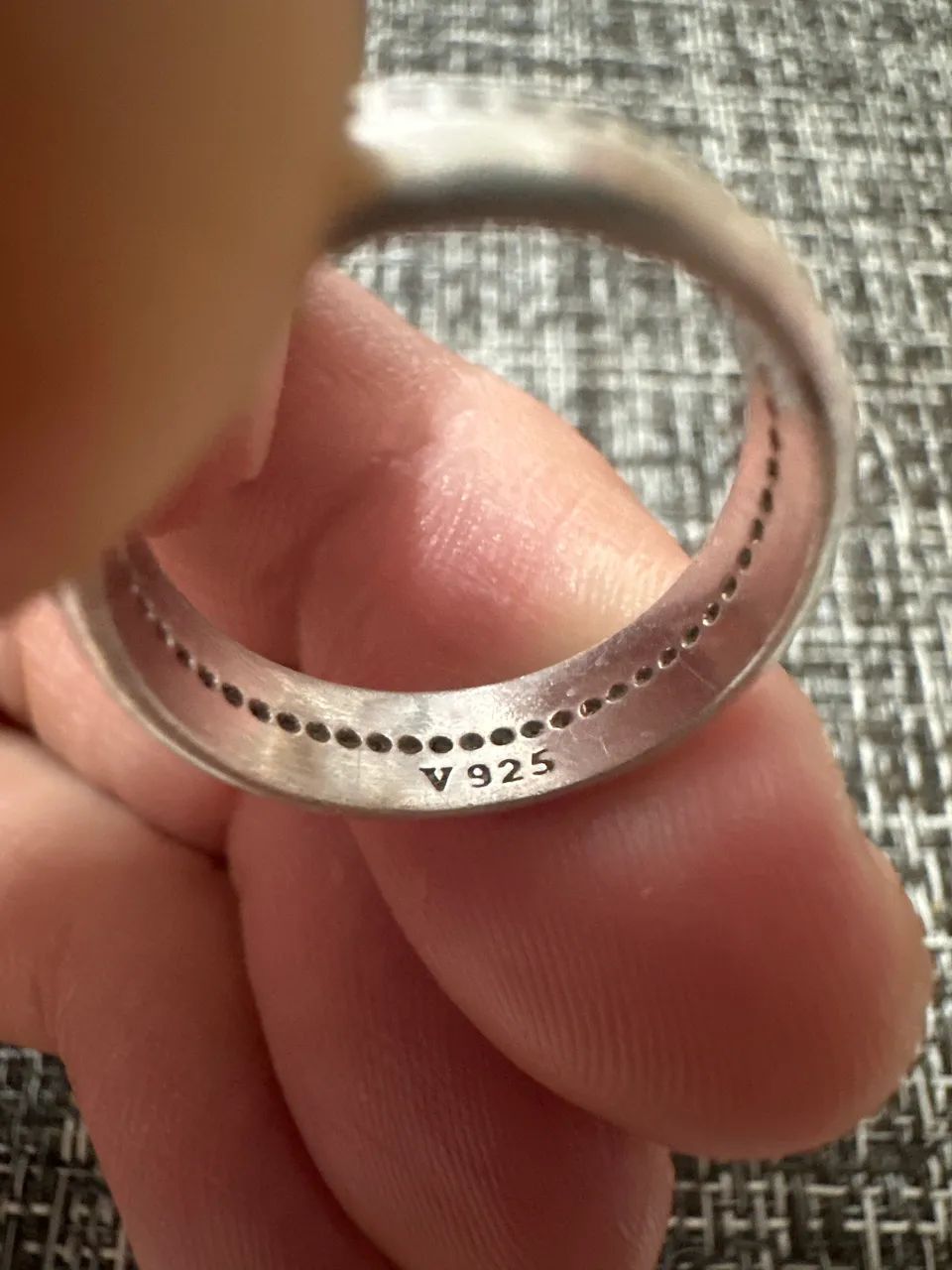 Anel Prata Vivara c pedras  - Foto 2