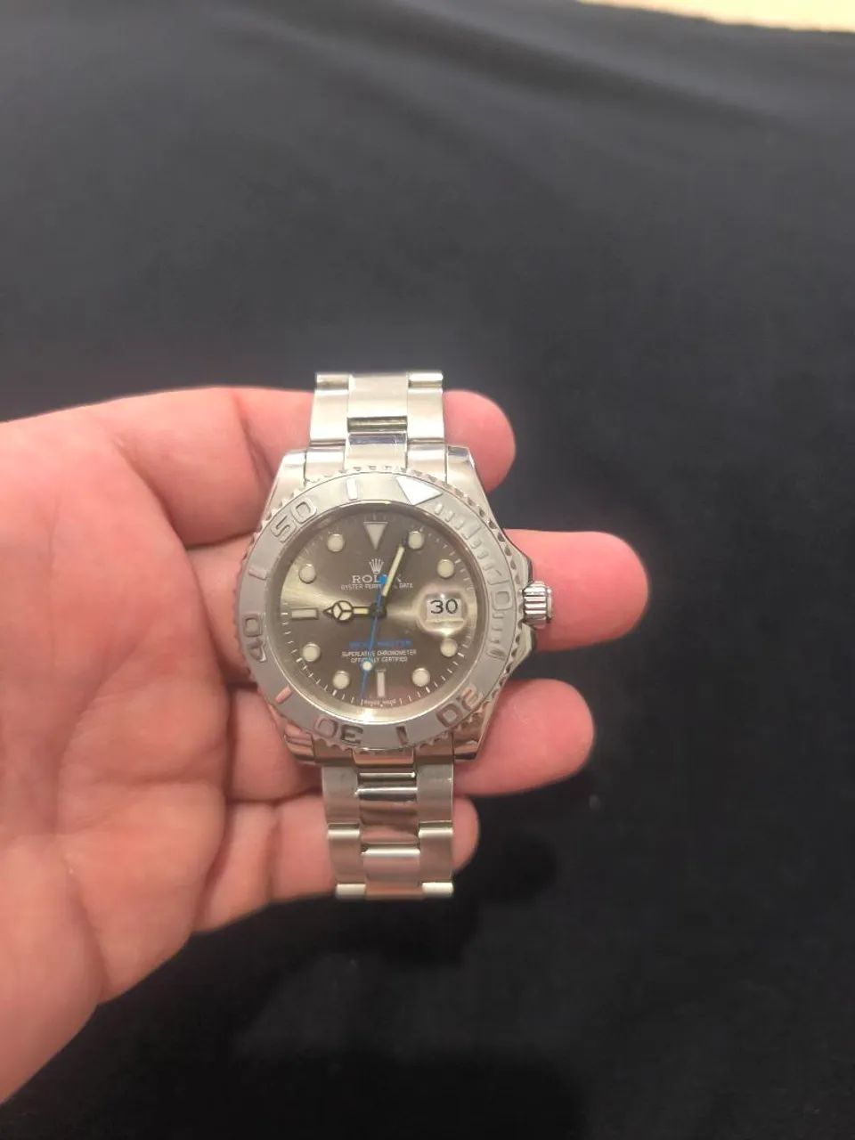 Relógio rolex yatch master 
