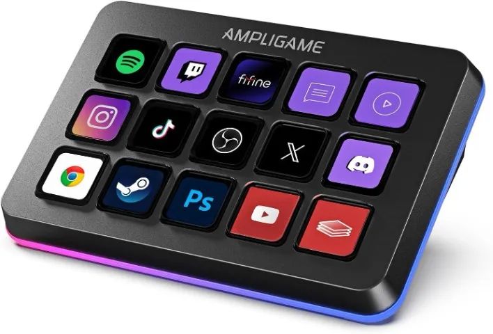 KIT COMPLETO FIFINE STREAMING (Microfone, Suporte, Mixer, Stream Deck e Cabo Xlr) - Foto 4