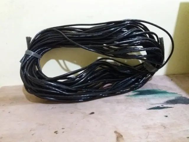 Cabo de Rede Cat5  com Conectores Rj 45 cripado. Só ligar a sua Rede - Foto 2