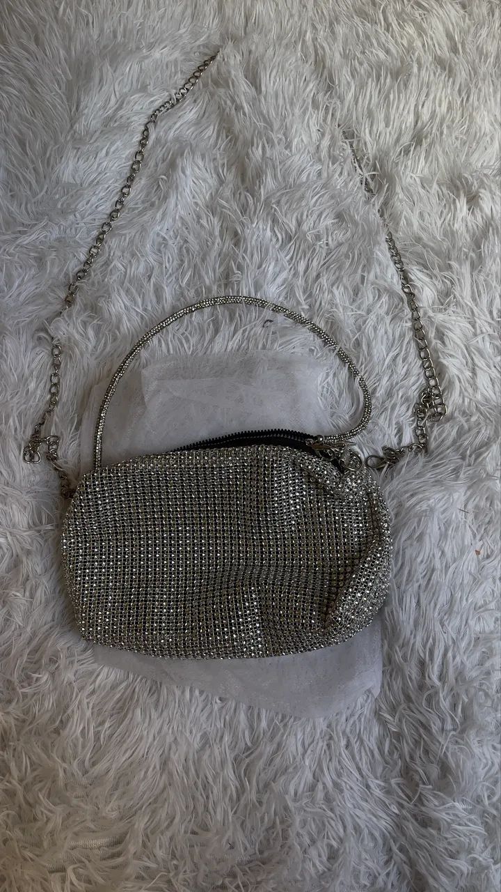 Bolsa strass