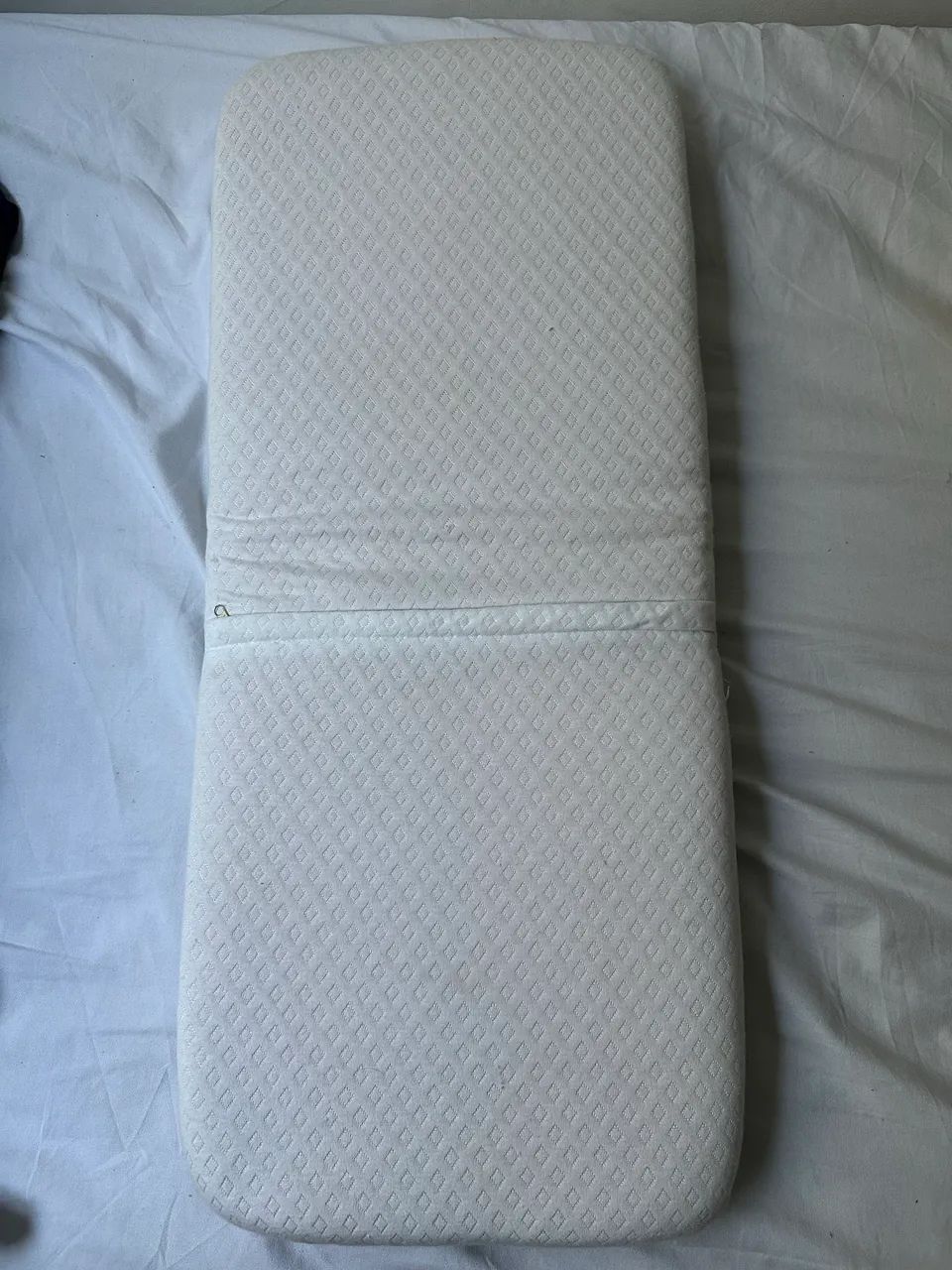 Colchão Mini para carrinho com capa com zíper 