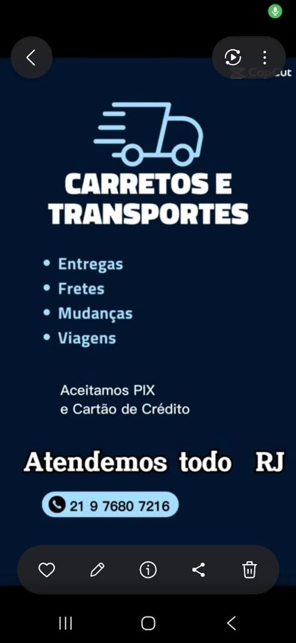 Fretes e mudancas