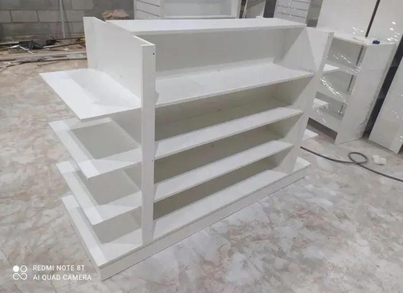 GÔNDOLA MDF BRANCO - NOVA