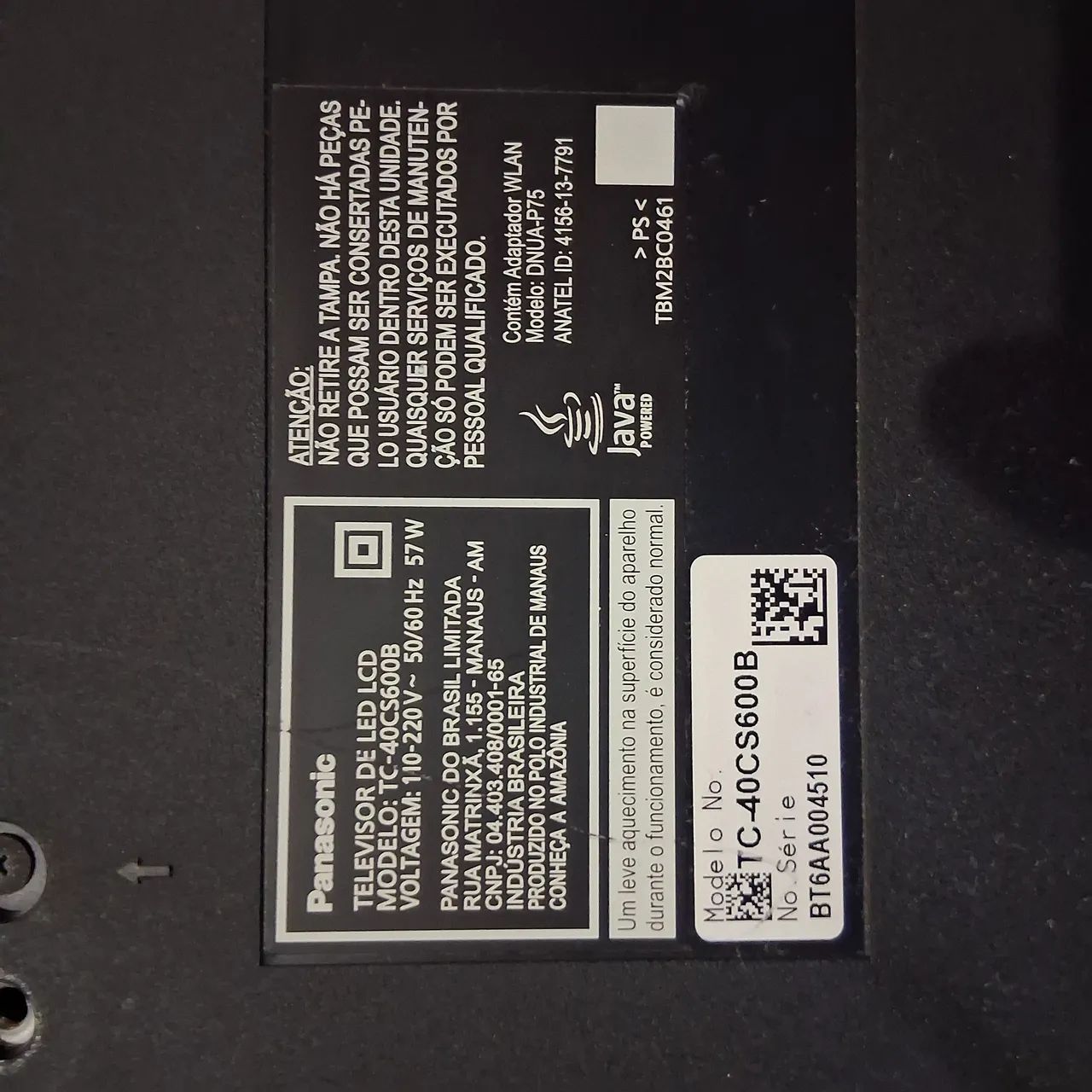 Tvs tira peças com tela quebrada 